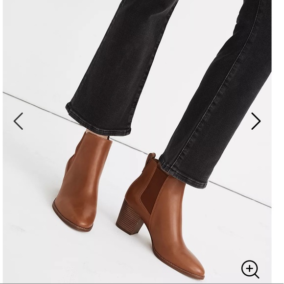 Madewell Regan Boot in English Saddle - Picture 2 of 8